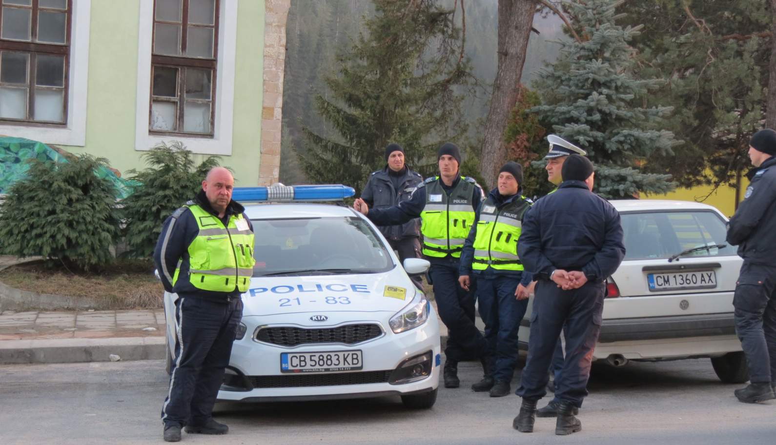 В ход е полицейска операция за колани